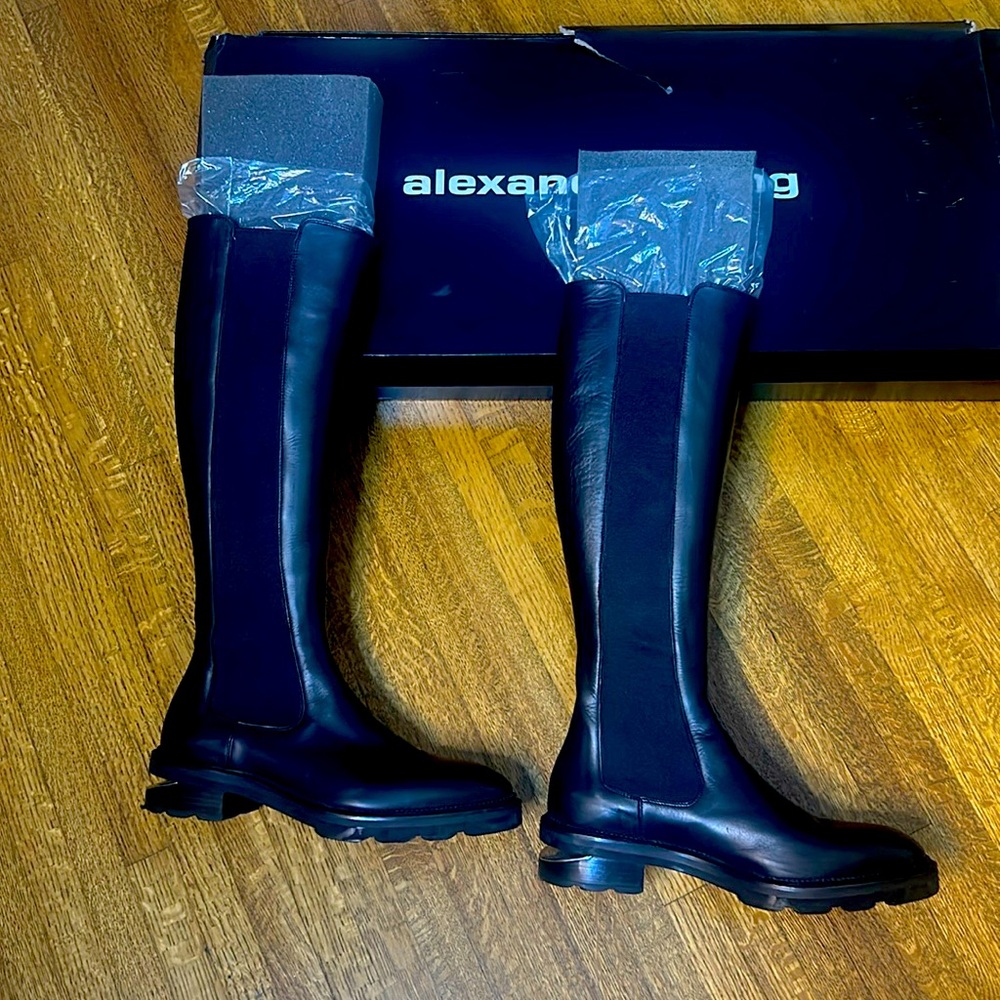 Alexander Wang nearly worn knee high boots